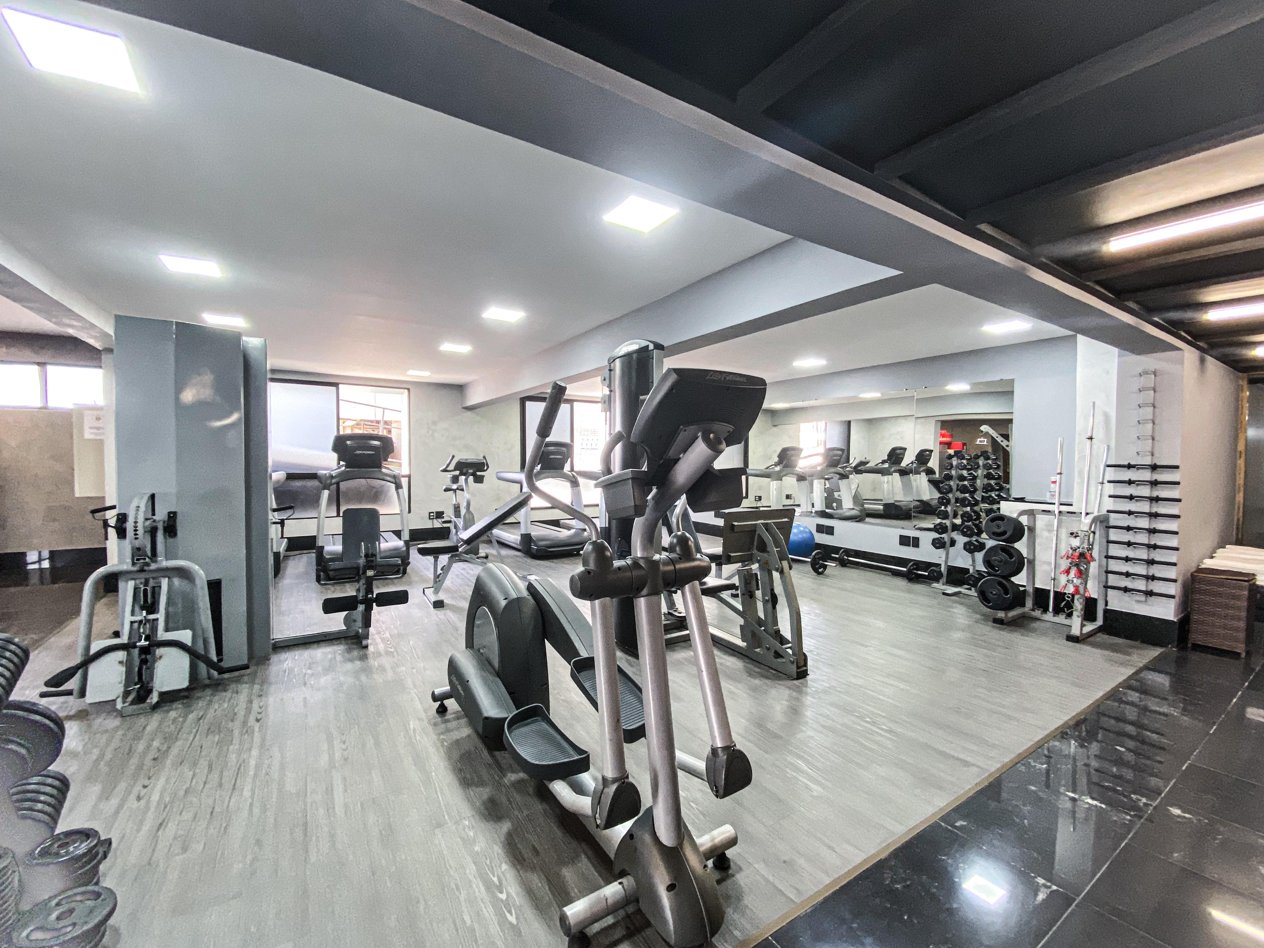 Ouro Minas Hotel Belo Horizonte, Dolce By Wyndham Ngoại thất bức ảnh The gym at the hotel