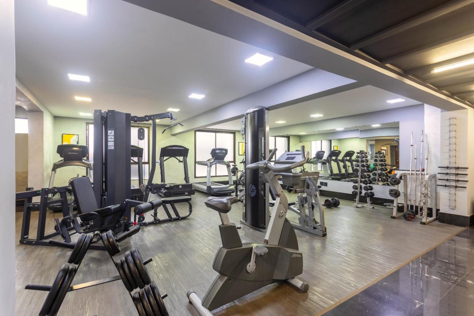 Ouro Minas Hotel Belo Horizonte, Dolce By Wyndham Ngoại thất bức ảnh The gym at the hotel