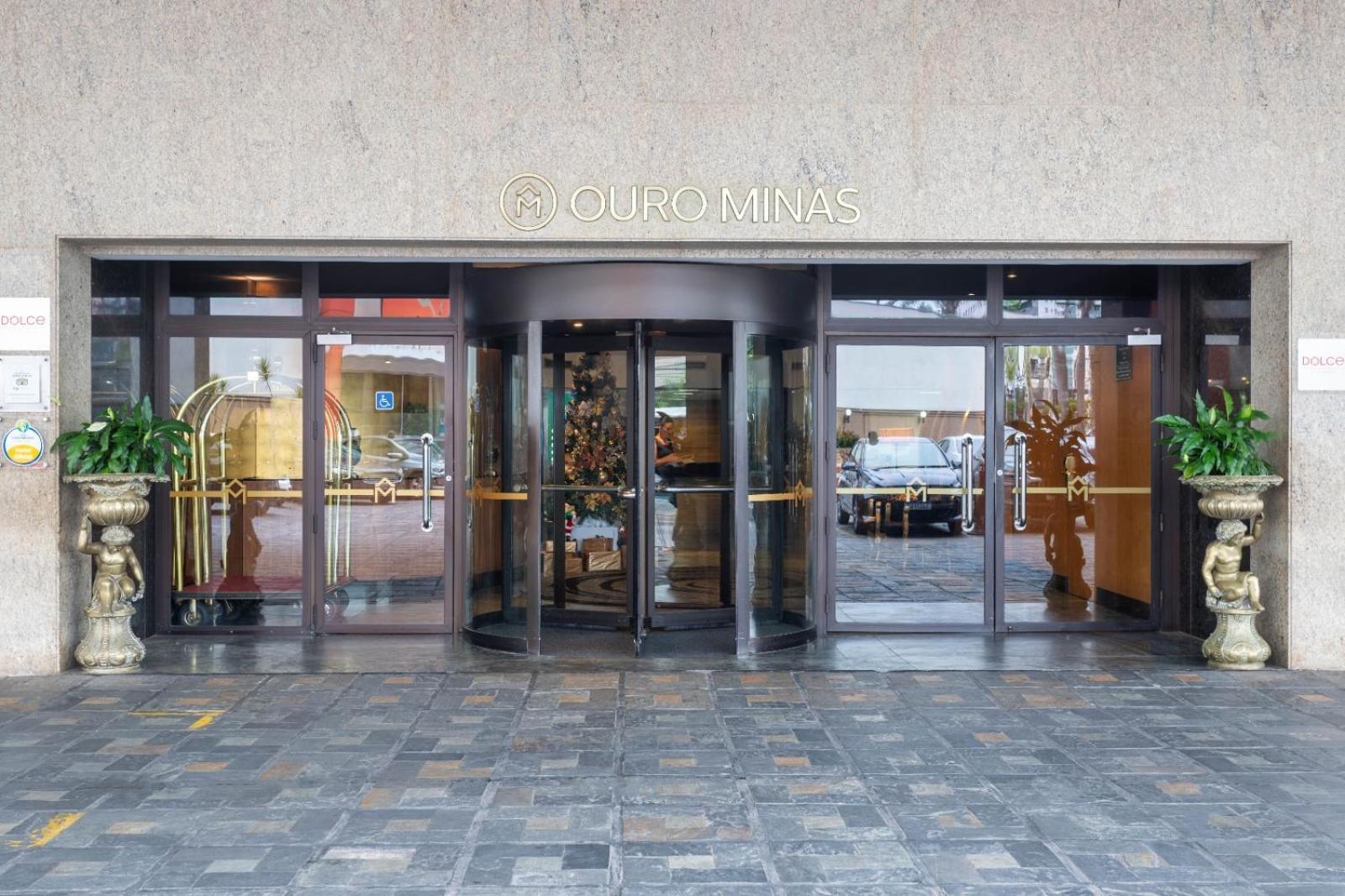 Ouro Minas Hotel Belo Horizonte, Dolce By Wyndham Ngoại thất bức ảnh Entrance to the hotel